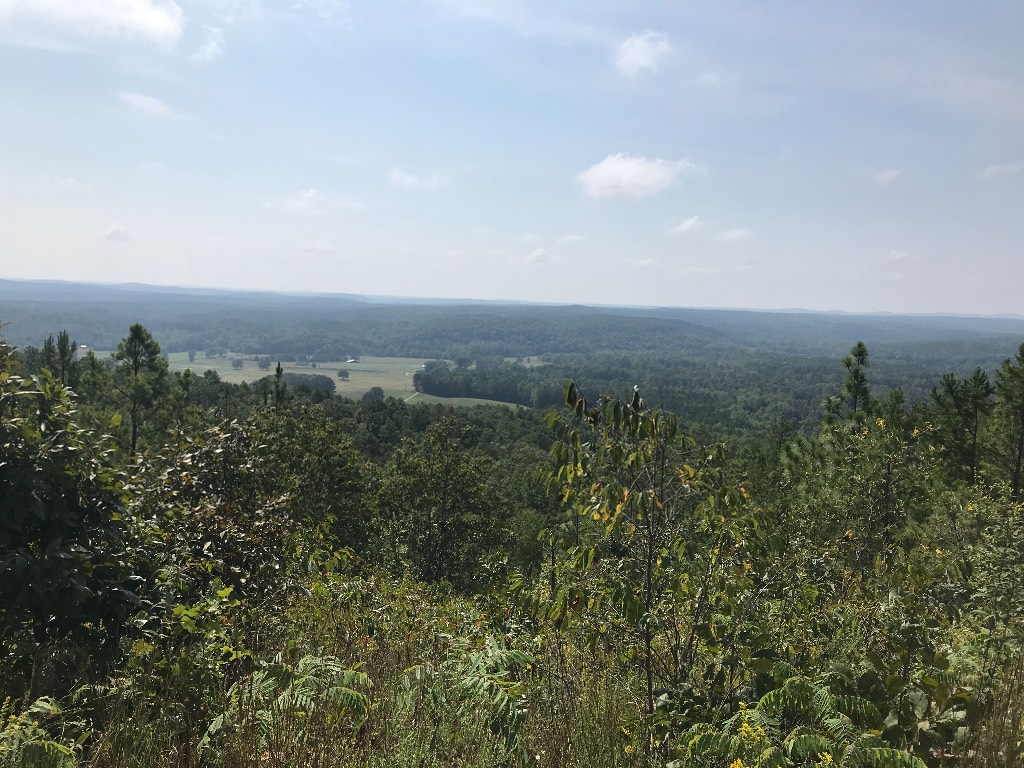 Viewpoint on the way up the mountain