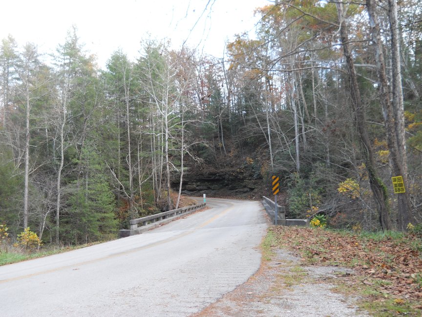 Curvy roads, nice scenery