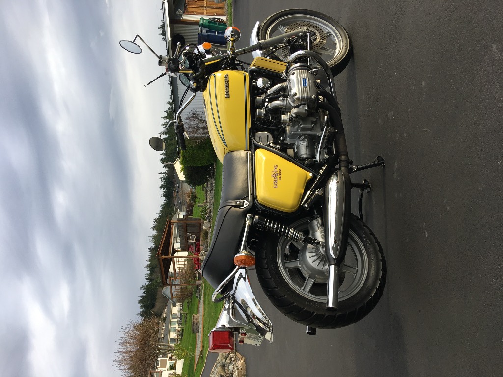 Ruthes finished yellow 1975 gl1000