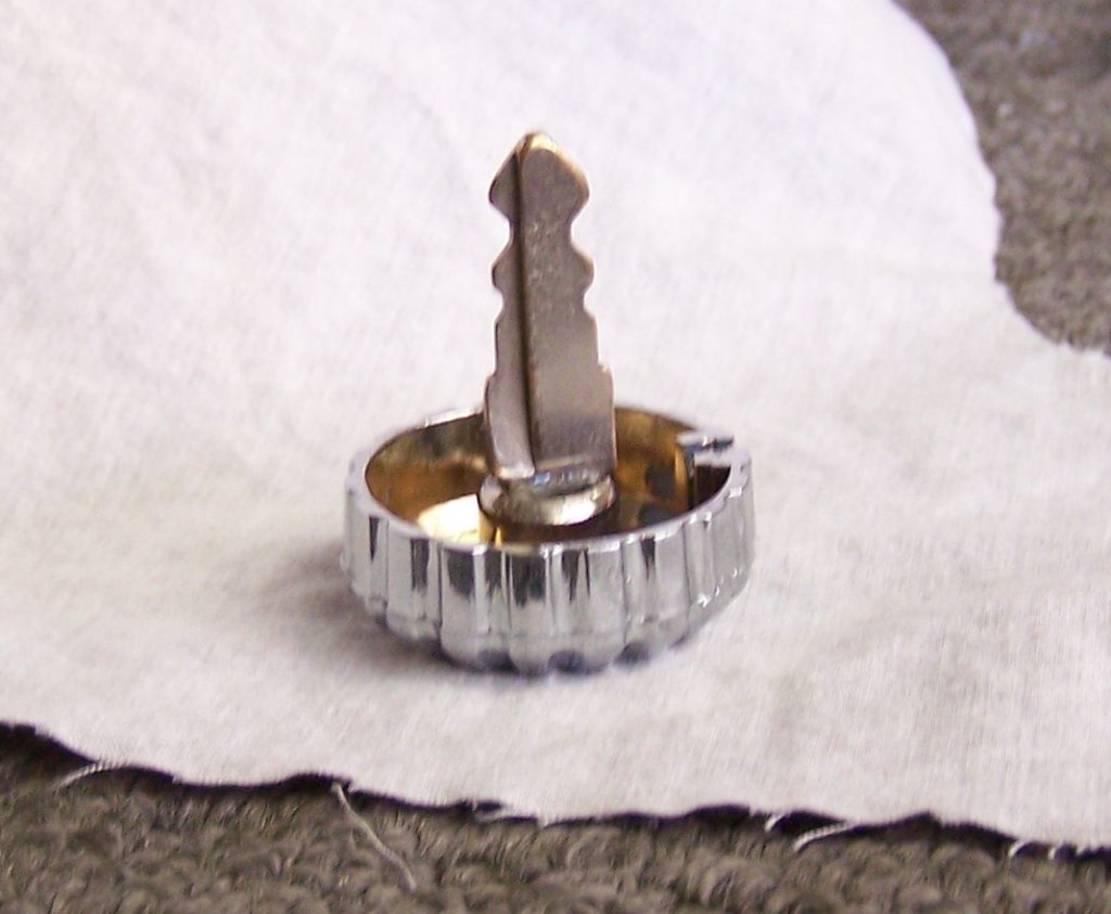 The completed &quot;Chrome Knob Key&quot; which i made weeks ago.