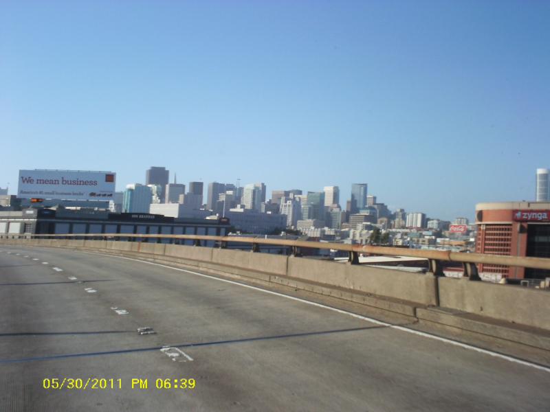 Driving Into Frisco