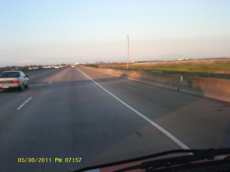 Heading Into Sacramento, East Bound