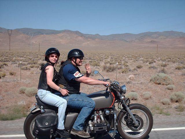 RebelRouser And Fiancee Tyra On His 76 GL1000