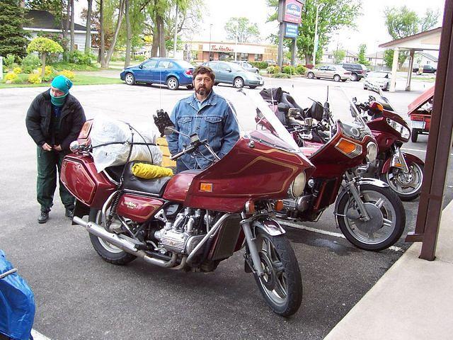 WiskerFish & his gl1000.  His father bought it new. How cool is that?