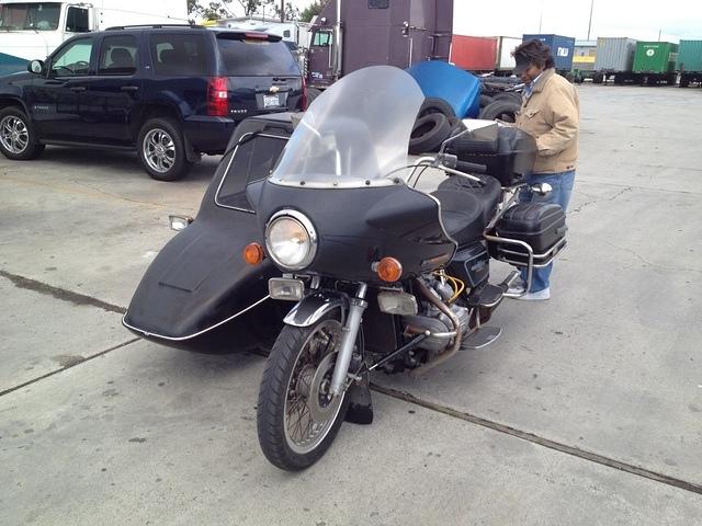 1977 GL1000 and Motorvation Coupe Royale sidecar
