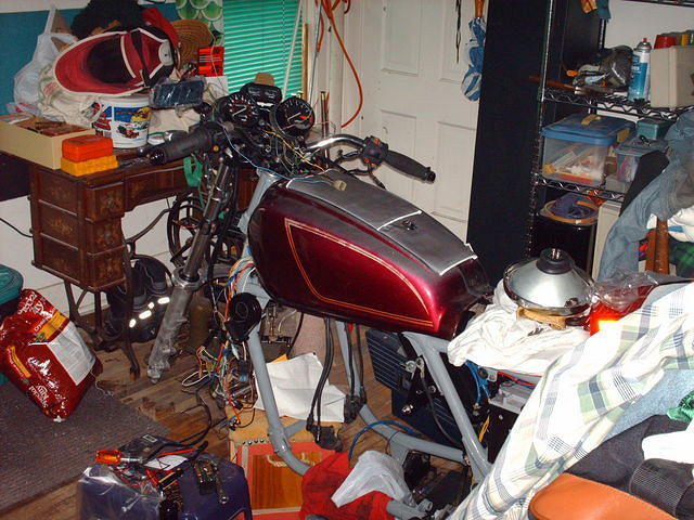 Placement of parts - and... wireing