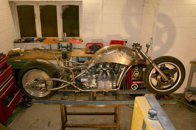 Starting to take shape, the tank hides the header tank, coils and air inlet system ... and holds fuel ...