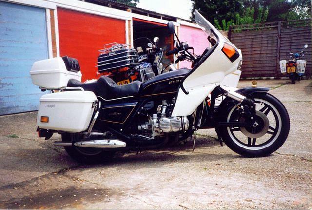 Just to show it can be done, My wifes old GL1000 with a modified GL1100 motor.  The Mongrel