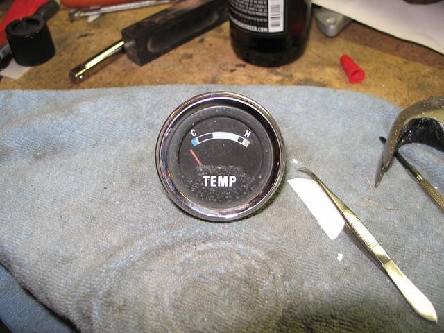 Sun damaged gauges