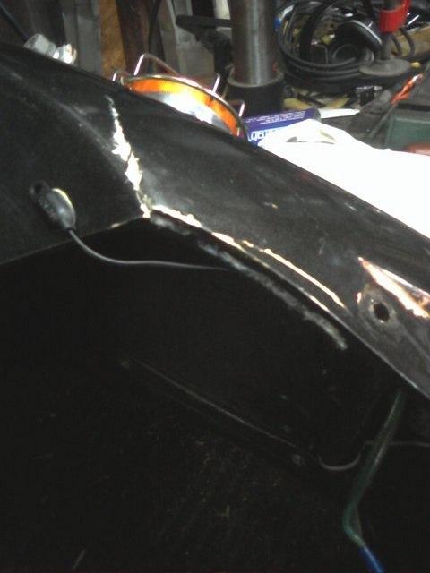 Fairing Damage - Bottom View