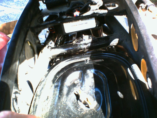 Control module installed