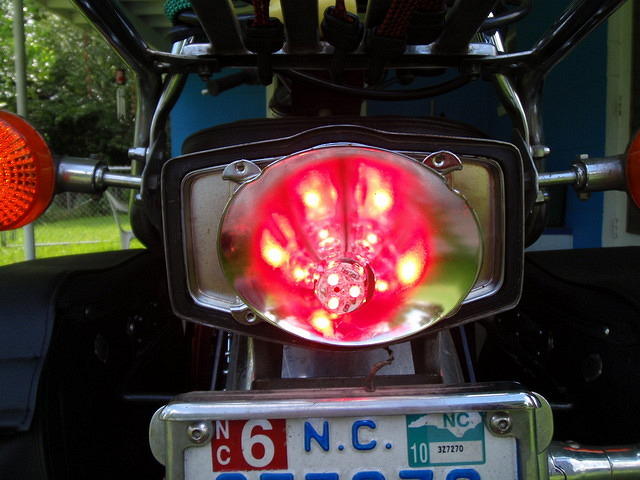 Red brake-tail light 30 LED bulb