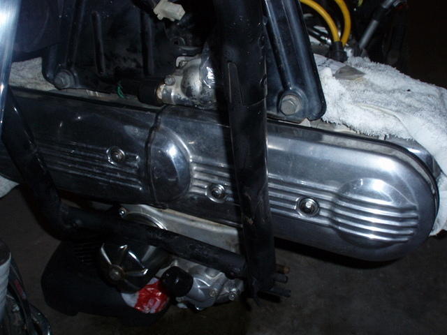 Cam belt covers reinstalled