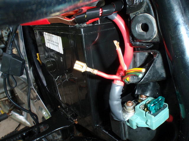 Connector crimped...