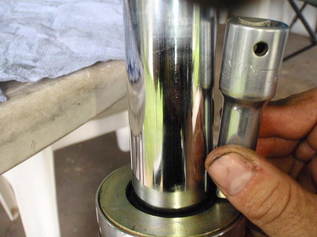 Tap one side...