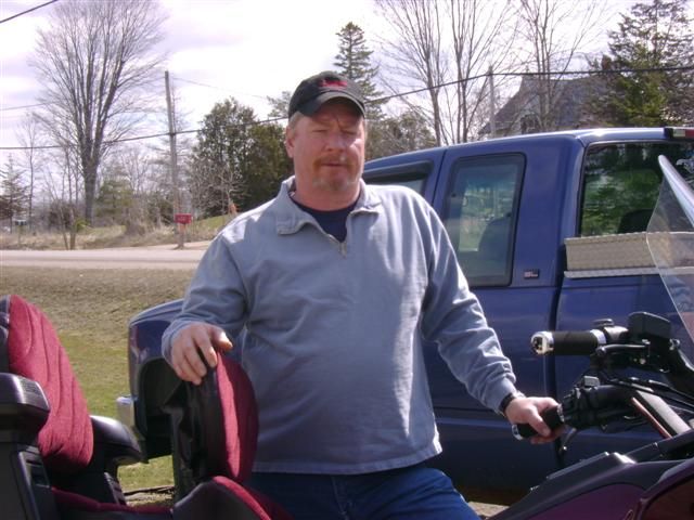Getting ready for the first ride of 07 April 14