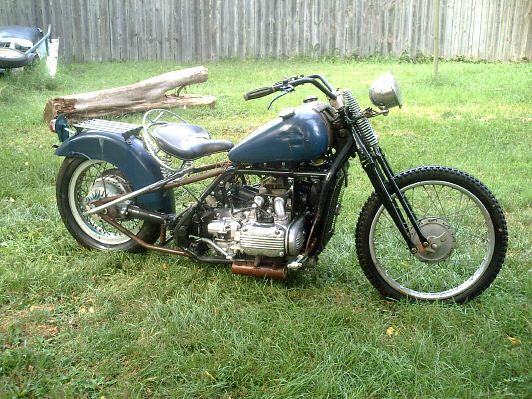 Frank-n-wing bobber with springer fork