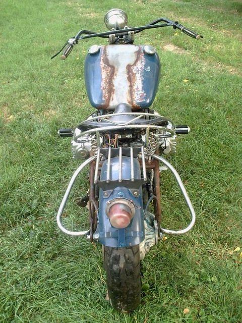 Frank-n-wing Indian seat HD 45 crashbars Indian rear rack handlebars internal throtle custom made