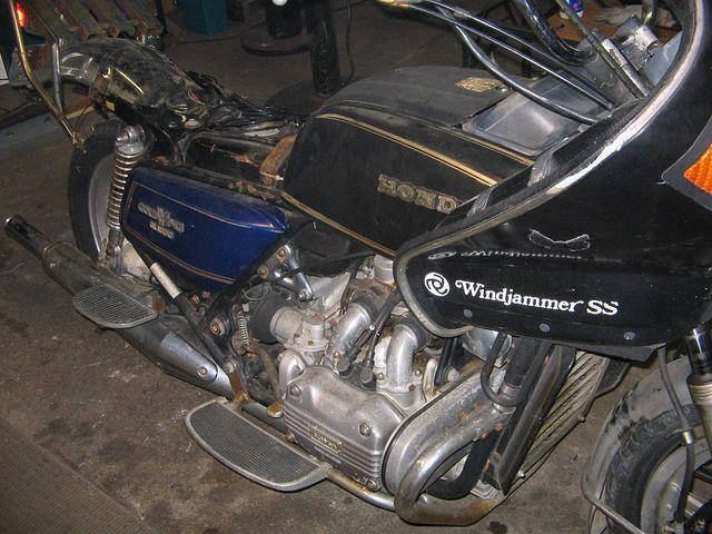 My 78 GL1000 prior to getting naked