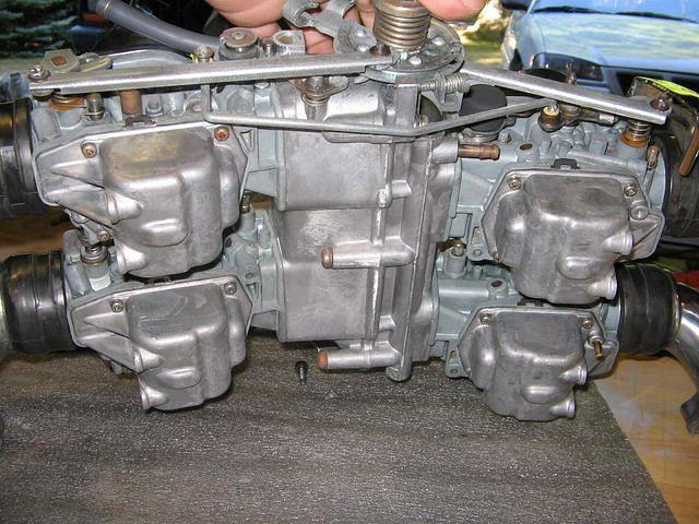 Carbs after about four hours in an ultrasonic cleaner