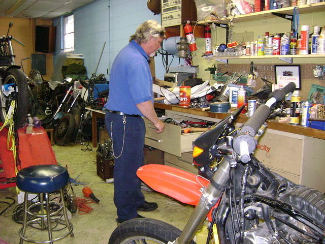 ME IN THE SHOP