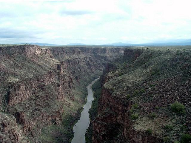Rio Grande River Canyon US-64