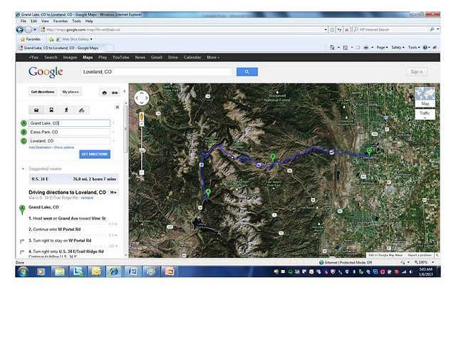 Grand Lake to Loveland