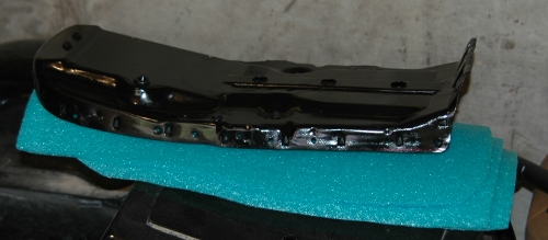 Seat pan from a 72 cb175. 4 sheets of sleeping pad foam. I like the feel of a lower seat, still dont know if this is the foam I'