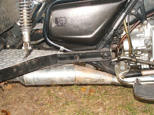 Swing arm.