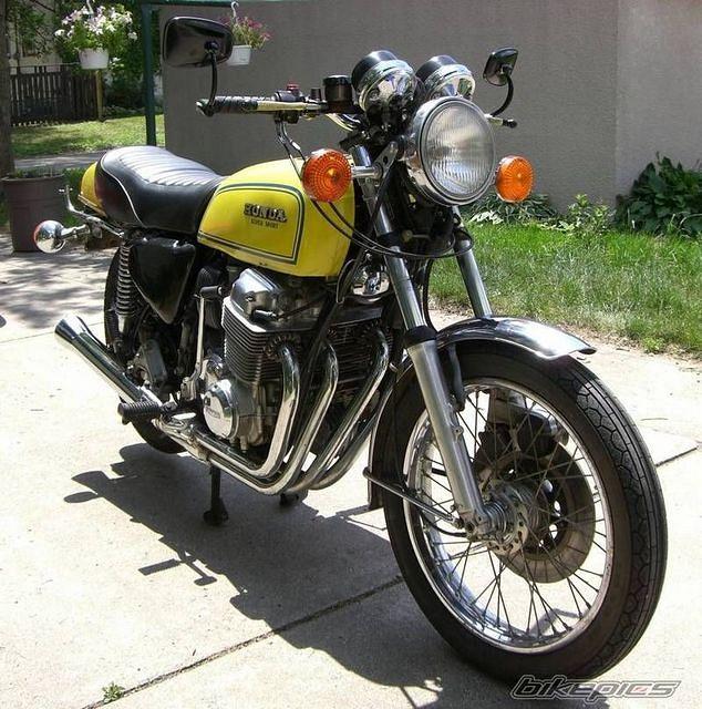 1st Bike - 1976 - 750F  Bought one of these from my college roommate graduation day 1980.  Full dress, Calfia w/king queen highr