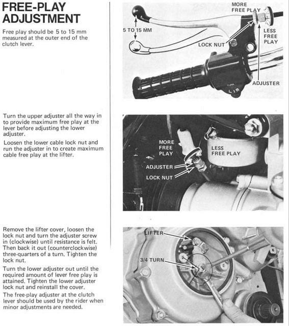 clutch adjustment