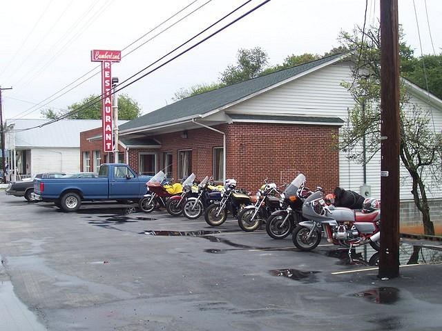Of course we stop for lunch on the way to Bedford Va.