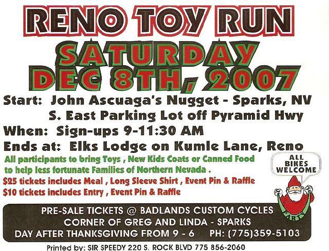 Reno Toy Run 2007