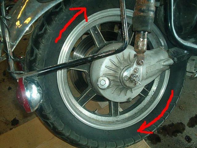 Rear Right Side On Bike