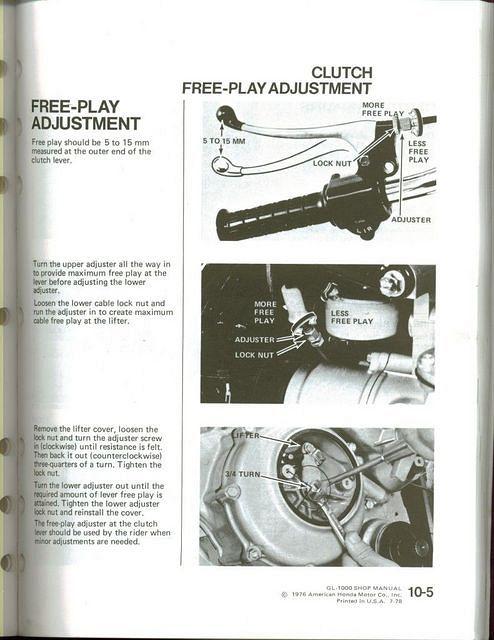 Clutch Adjustment