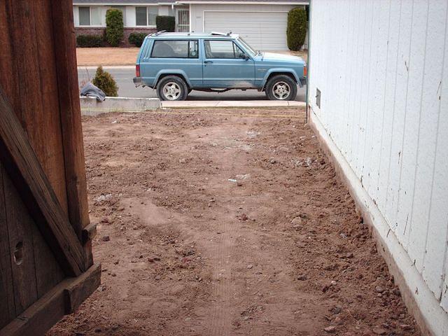 Leaveling Out The Driveway