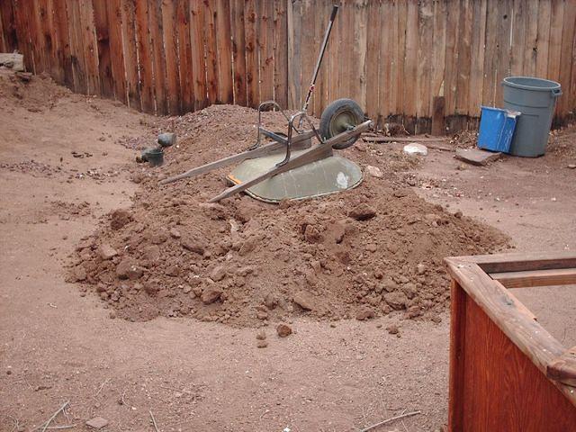 Dam Thats A Lot Of Dirt Out Of The Driveway