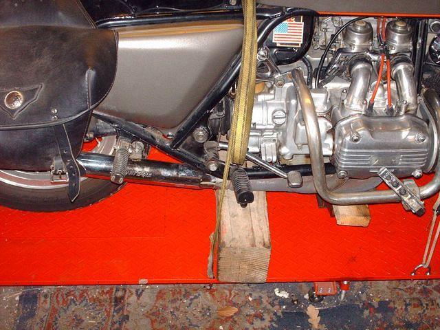 Block Up Bike If You Have Removed Center Stand