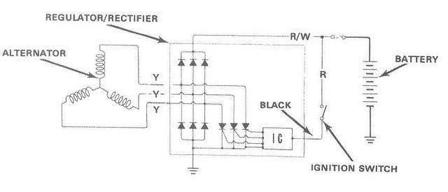 gl1100 charging