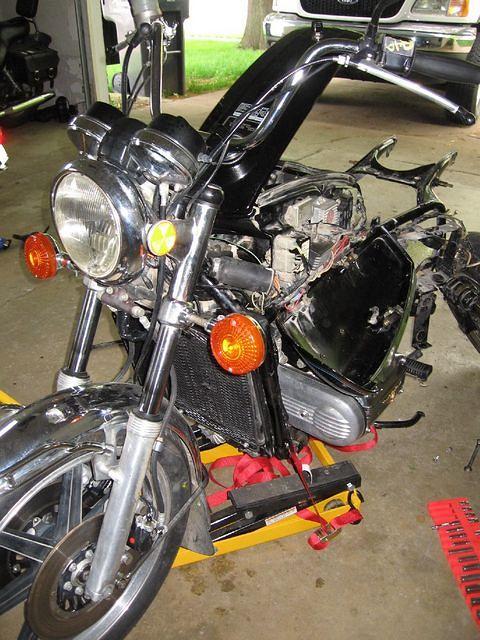 Fuel Tank Removed