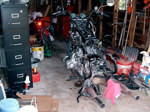 "When it looks like a bomb went off under your bike, then you're done!" Amen to that...