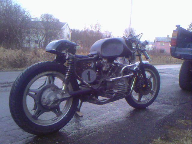 My 1978 cx 500 cafèracer