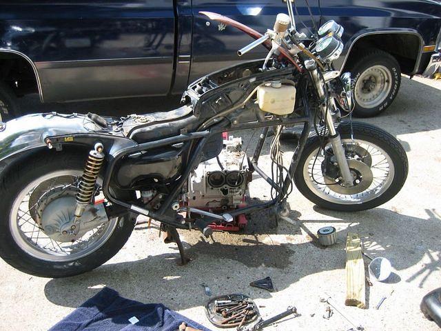 The start of the project, fresh out of the barn lot