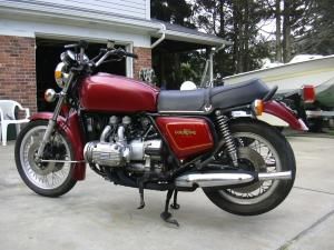 This is what the Goldwing looked like the day I bought it.