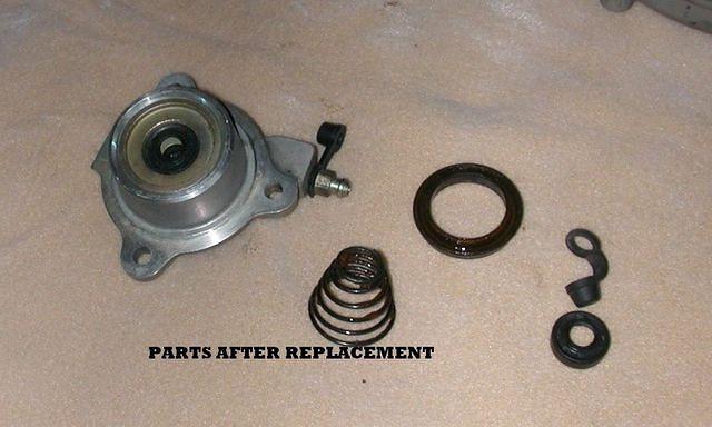 PARTS AFTER REPLACEMENT