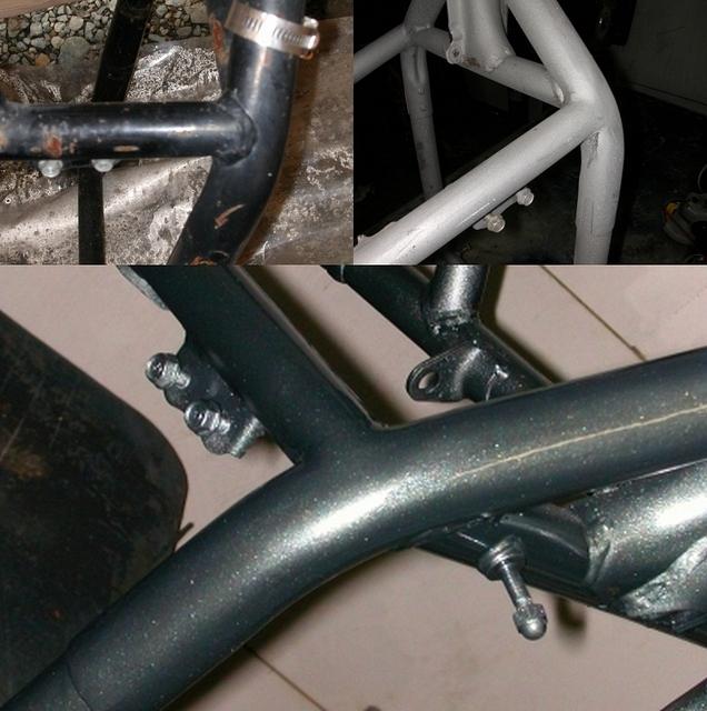 Meddle - new frame painted joint 2