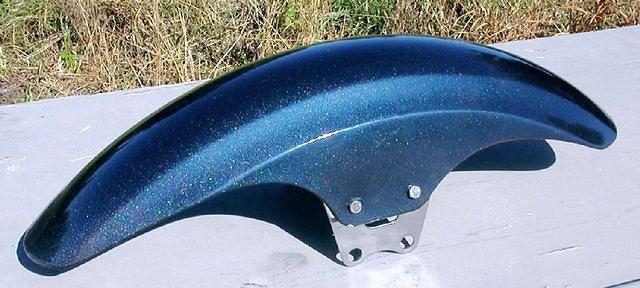 83 Saber Fender mounter on 78 GL Bracket finished view