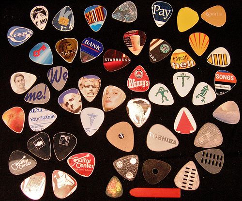 handmade guitar picks