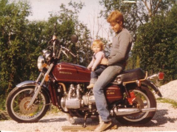 My first GL1000, bought it in 1980
