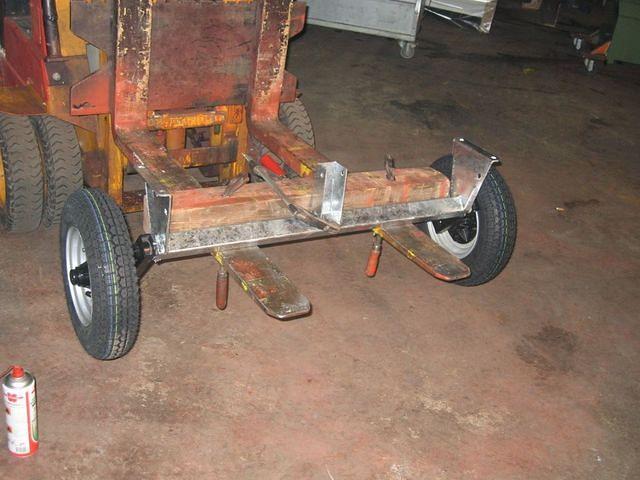 Trailer shaft